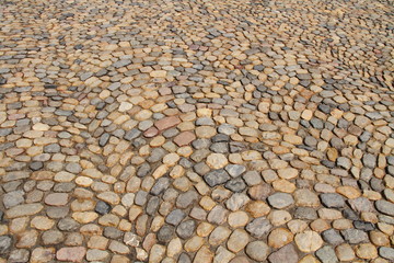 bunter Pflastersteine