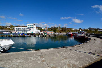 Fototapeta premium Hafen in Sassnitz auf Rügen