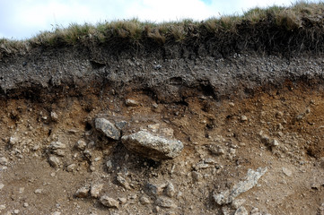 Erosion in der Natur