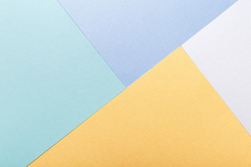 colorful frame paper, minimal background, top view flat lay - 147168243