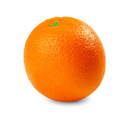 Orange fruit isolated