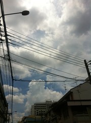 sky in bangkok