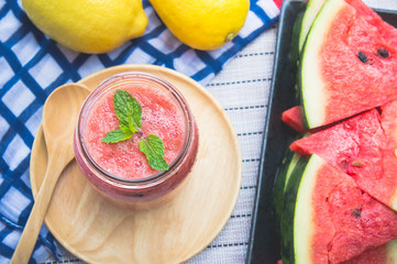 watermelon smoothie refresher tasty of summer, the health benefits of watermelon smoothie