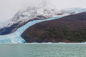 Glaciers in Lake Argentino, Los Glaciares National Park 

