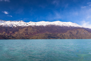 Glaciers in Lake Argentino, Los Glaciares National Park 

