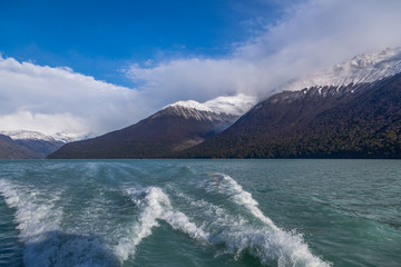 Glaciers in Lake Argentino, Los Glaciares National Park 

