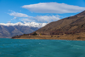 Glaciers in Lake Argentino, Los Glaciares National Park 


