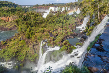 Iguazu waterfalls in Brazil and Argentina
