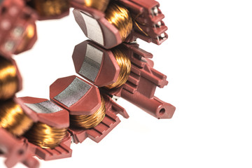 Electric motor stator