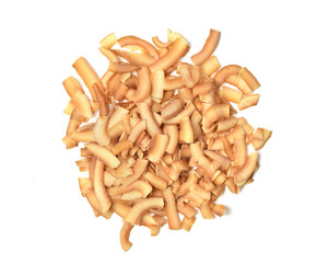 Toasted coconut chips