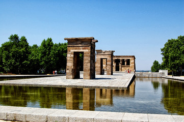 Templo de Debod en Madrid