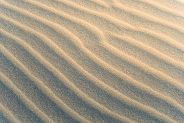 Fototapeta na wymiar Beautiful Sand Texture - Muine White Sand Dunes in Vietnam