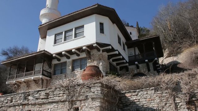 Balchik Palace,  Castle of Romanian Queen Marie at Bulgarian Black Sea coast. Official name Quiet Nest Palace. The Palace constructed between 1926 and 1937, for the needs of Queen Marie of Romania.