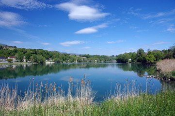 Seyssel au bord du Rhône