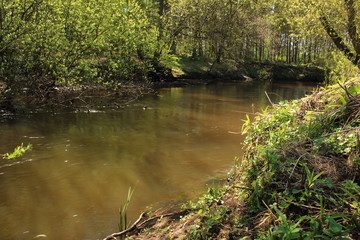 Natürliche Flusslandschaft