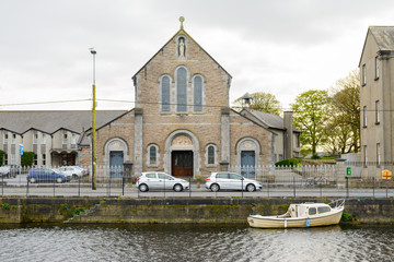 traditional Irish church at galway city