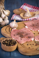 Pork chop and spices