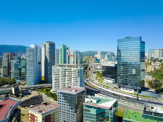 Naklejka premium Edificios - ciudad de méxico