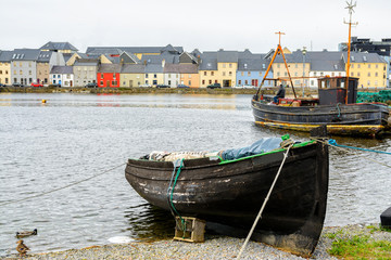 peaceful fishing town of Galway, Ireland