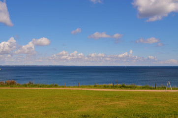 Coast of Schleswig-Holstein with view to the sea
