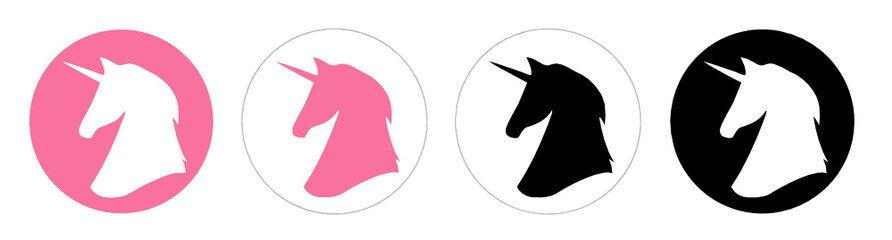 edle einhorn buttons © ulff