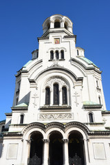 Fototapeta na wymiar Alexandar Nevski Cathedral in Sofia, Bulgaria.
