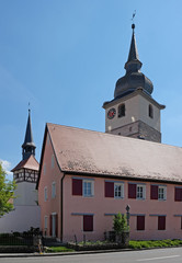 Fototapeta na wymiar St. Johannis in Ipsheim....