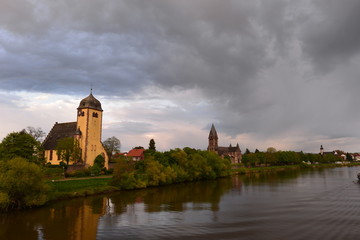 Naklejka premium Hanau-Grossauheim am Main