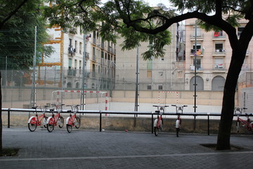 Street soccer field