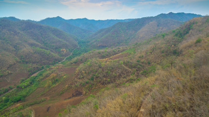 The main road in the valley