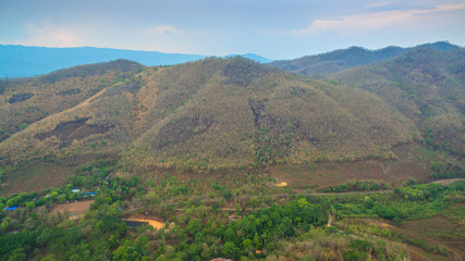 The main road in the valley