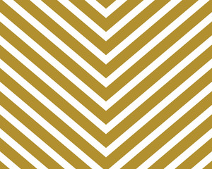 Chevron pattern wallpaper design set in gold and white. Seamless vector texture paper background. - 147270047