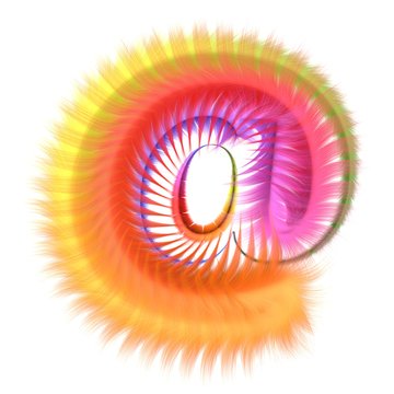 at-Zeichen bunt 