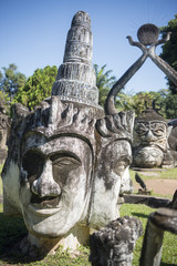 LAOS VIENTIANE XIENG KHUAN BUDDHA PARK