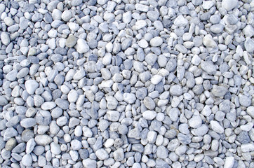 White Stone Pebble Beach Background