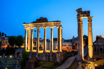 Roman Forum in Rome, Italy