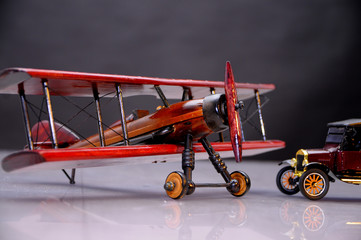 Wood airplane