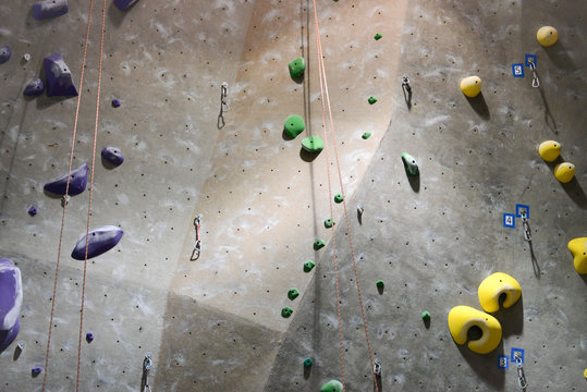 Competition Rock Climbing Wall