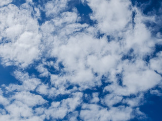 sky blue cloud