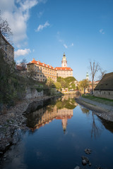Cesky Krumlov Castle, a Museum located in the city Cesky Krumlov in Czech Republic.