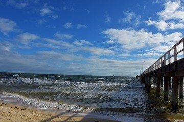 Beach scene