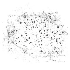 ink spalshes and stains. Abstract texture for wallpapers on whit