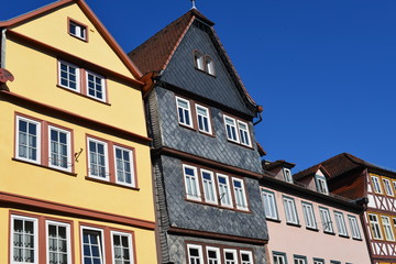 Fototapeta na wymiar Altstadt Wertheim im Main-Tauber-Kreis