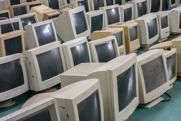 Old CRT monitor