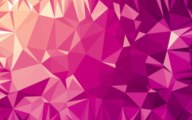 Obraz premium Abstract low poly background, geometry triangle