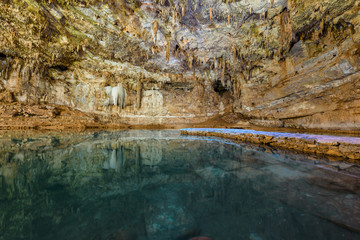 Cenote Suytun at Valladolid, Yucatan - Mexico