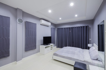 Modern bedroom interior