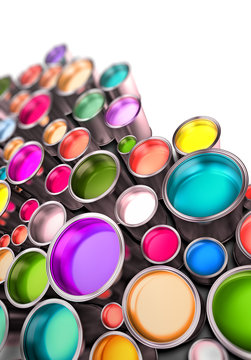 paint buckets