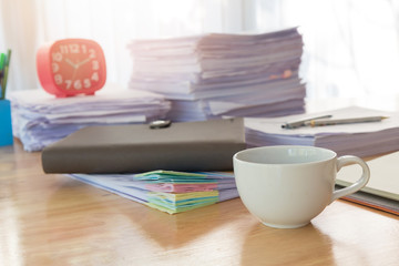 Business concept of office working, business background