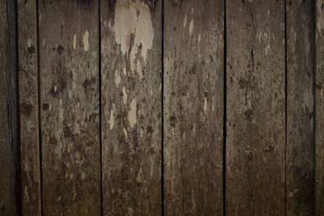 Old vertical wood panel